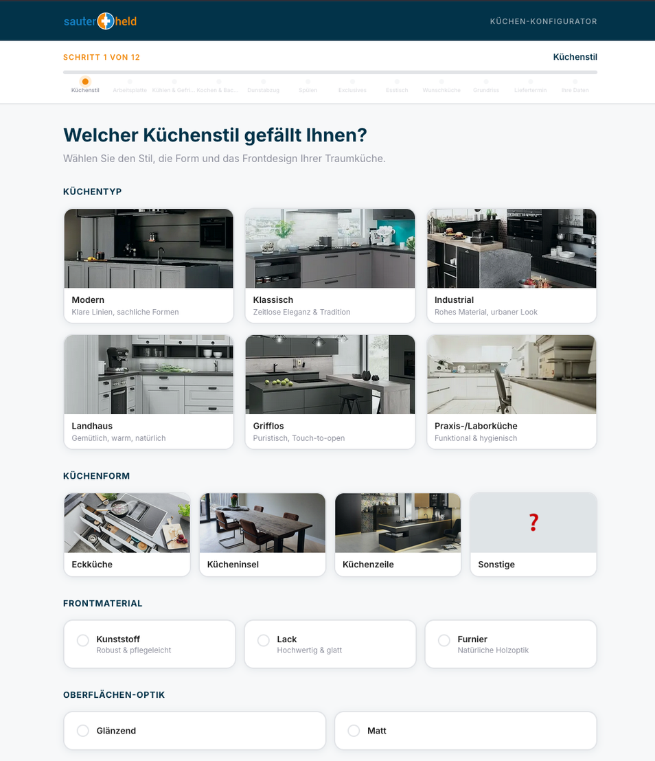 Küchen-Konfigurator